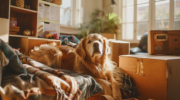 Comment déménager avec un animal sans stress